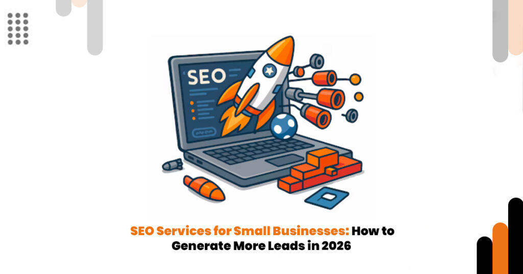 SEO services for small business displaying keyword rankings and organic traffic growth